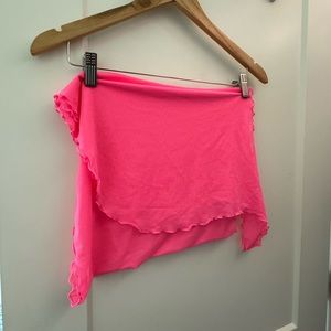 mesh swimsuit cover-up skirt